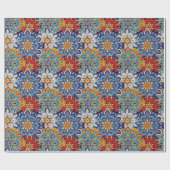Papier Cadeau mandala lumineux (Plat)