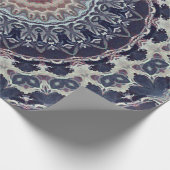 Papier Cadeau Mandala ronde sans couture motif arabe k (Coin)