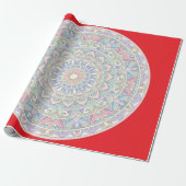 Papier Cadeau Mandala Zen Yoga Spiritual  (Déroulé)