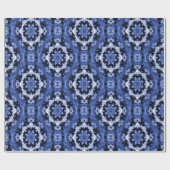 Papier Cadeau Mandalas de flocons de neige..... (Plat)