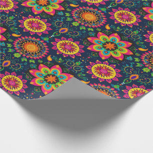 Papier Cadeau Mandalas Diwali