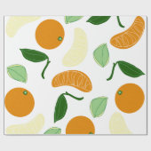 Papier Cadeau Mandarin (Plat)
