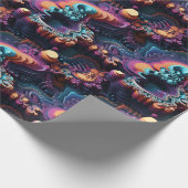 Papier Cadeau Mandelbrot Set 3D Papier à envelopper pour les amo (Coin)