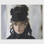 Papier Cadeau Manet - Berthe Morisot with a bouquet of violets (Plat)