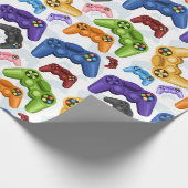 Papier Cadeau Manette de jeu (Coin)