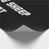 Papier Cadeau Mange sommeil amour mouton répéter | Don de devis (Coin)