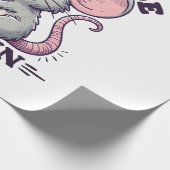 Papier Cadeau Manger du fromage et pécher (Coin)