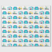 PAPIER CADEAU MANGER SOMMEIL KPOP RÉPÉTER (Plat)