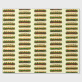 Papier Cadeau Manger un jour de sandwich (Plat)