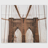 PAPIER CADEAU MANHATTAN BRIDGE NEW YORK (Plat)