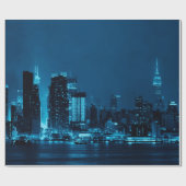 Papier Cadeau Manhattan midtown skyscrapers and New York City sk (Plat)