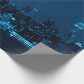 Papier Cadeau Manhattan midtown skyscrapers and New York City sk (Coin)