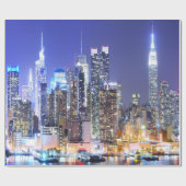 Papier Cadeau Manhattan panoramique (Plat)
