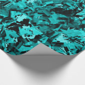 Papier Cadeau Manie du turquoise... (Coin)