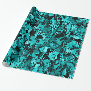 Papier Cadeau Manie du turquoise...