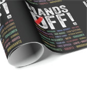 Papier Cadeau Manifestation (Coin rond)