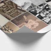 Papier Cadeau Manoirs d'âge doré & Icônes Enveloppement papier � (Coin)