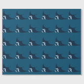 Papier Cadeau Manta Ray (Plat)