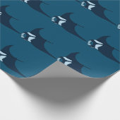 Papier Cadeau Manta Ray (Coin)
