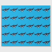 Papier Cadeau Manta Ray (Plat)