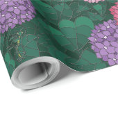 Papier Cadeau Mantis de minuit & Moth de lune (Coin rond)