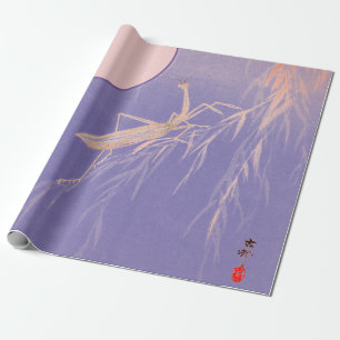 PAPIER CADEAU MANTIS JAPONAIS EN CE QUI CONCERNE LE LIVRE D'ENVE