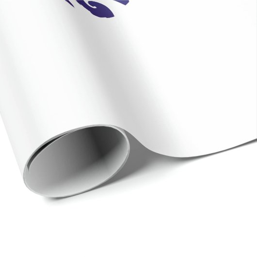 Papier Cadeau Maori New Zealand Map Tribal Tattoo Gidea Idea (Coin rond)