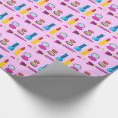 Papier Cadeau Maquillage coloré (Coin)