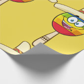 Papier Cadeau Maraca avec Sombrero Fiesta Colorée