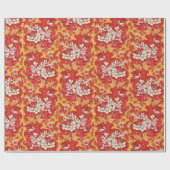 Papier Cadeau Marais Marigold Fleur sauvage Fleurs de tasse à be (Plat)