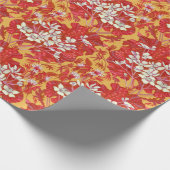 Papier Cadeau Marais Marigold Fleur sauvage Fleurs de tasse à be (Coin)