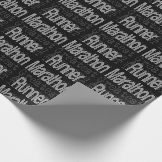 Papier Cadeau Marathon Runner (Coin)