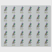Papier Cadeau Marathon Turtle Runner (Plat)