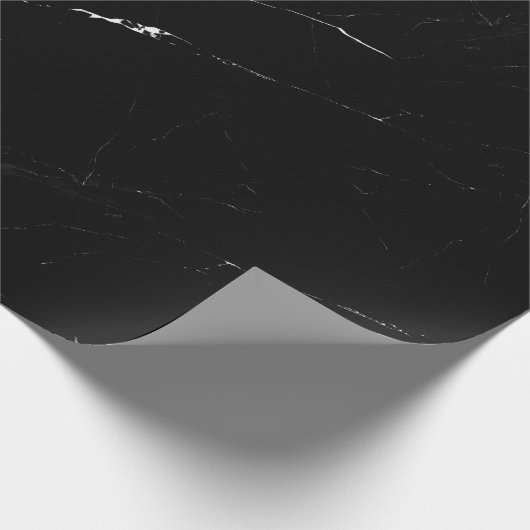 Papier Cadeau Marble Black White (Coin)