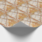 Papier Cadeau Marble Majesty : Élégance brillante (Coin)