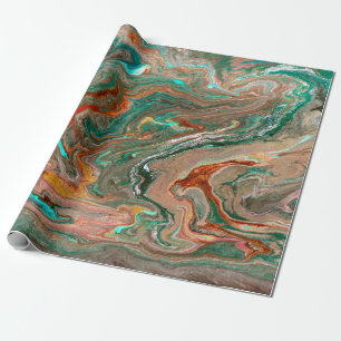 Papier Cadeau Marbre abstrait arrière - plan acrylique. Marbling