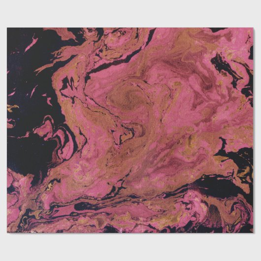 Papier Cadeau Marbre, aquarelle (Plat)