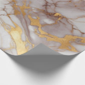 Papier Cadeau marbre avec or (Coin)