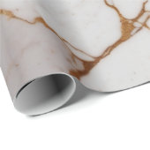 Papier Cadeau marbre avec or (Coin rond)