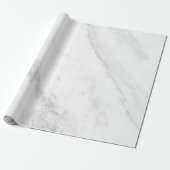 Papier Cadeau Marbre blanc (Déroulé)
