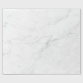 Papier Cadeau Marbre Blanc (Plat)