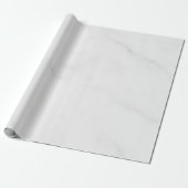 Papier Cadeau Marbre Blanc (Déroulé)
