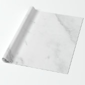 Papier Cadeau Marbre Blanc (Déroulé)