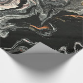 Papier Cadeau Marbre de fluide d'agate (Coin)