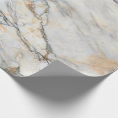 Papier Cadeau Marbre de luxe Texture-37 d'or (Coin)