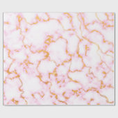 Papier Cadeau Marbre Moderne De Luxe (Plat)