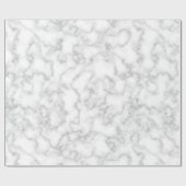 Papier Cadeau Marbre Motif gris blanc marbré Pierre Arrière - pl (Plat)