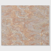 Papier Cadeau marbre naturel avec design multicolore et (Plat)