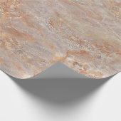 Papier Cadeau marbre naturel avec design multicolore et (Coin)