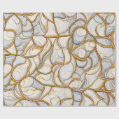 Papier Cadeau Marbre romain classique (Plat)